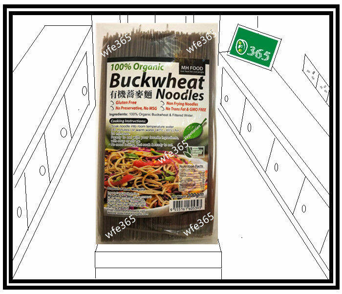 Mh Food 100 Organic Buckwheat Noodles 300g 有机荞麦面 Lazada