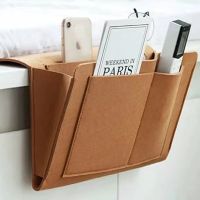 Felt Bedside Storage Storage Bag Non slip Bedside Book Storage Hanging Bag Sofa Bedside Storage Bed Frame Sofa Pocket