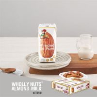 โฮลี่นัทส์ นมอัลมอนด์ ขนาด 180 ml x pack of 3 x12 (Almond Milk Wholly Nuts Brand)