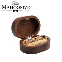 Wholesale Wood jewelry Ring BoxRustic Wedding Wooden Ring HolderCustomized Wedding Ring Bearer Wood Gift Box