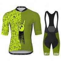 ✔✹ [BIG SALE] Bike Pro Team Cycling Jersey Set Men MTB Bike Clothes Summer Bicycle Clothing