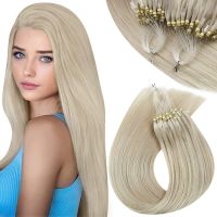 VeSunny Micro Ring Hair Extensions Human Hair Micro Beads Extensions Invisible Human Hair Micro Loop Real Hair Extensions Wig  Hair Extensions  Pads