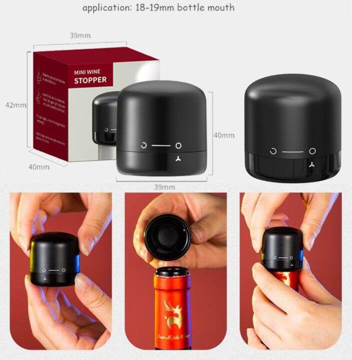 xiaomi-wine-stoppers-reusable-bottle-sealer-cap-leak-proof-preserver-plug-bar-tools