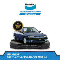 Bendix ผ้าเบรค Peugeot 306 1.6 / 1.8 / 2 XR / XT (ปี 1995-ขึ้นไป) ดิสเบรคหน้า+ดิสเบรคหลัง (DB1339,DB1301)