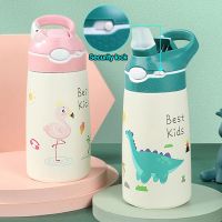 400Ml Stainless Steel Thermos Mug Cup For Children Portable Keep Warm Cold Water Bottle For Winter Kids Boy Girl Christmas Gift