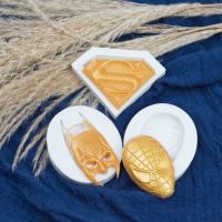 3pc Super Hero Lace Silicone Cake Molds Fondant Mold Cake Decorating Tools Pastry Kitchen Baking Accessories Bread  Cake Cookie Accessories