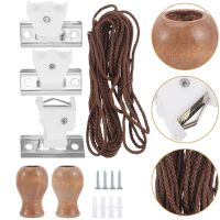 【LZ】✖  Kit De Acessórios De Reparo De Cortina obturador De Rolo peças De Persianas substituição De Corda De Metal De Cordão