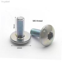 ☞☎  40pcs M6 Allen Bolt M6X16 Big Flat Round Head Inner Hexagon Screw Bolt 6mm for Motorcycle Scooter ATV Moped Plastic Cover