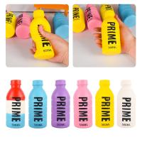 ของเล่นบีบบรรเทาโฟม PU เด้งกลับช้าระบายความเครียด Botol สุดยอด Minuman F6P8