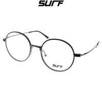 กรอบแว่นตา SURF รุ่น 6092-C2 เต็มกรอบสีดำวินเทจ Vintage โลหะ น้ำหนักเบา ใส่สบาย แว่นตาแฟชั่น (มีบริการตัดเลนส์สายตา ราคาถูก)