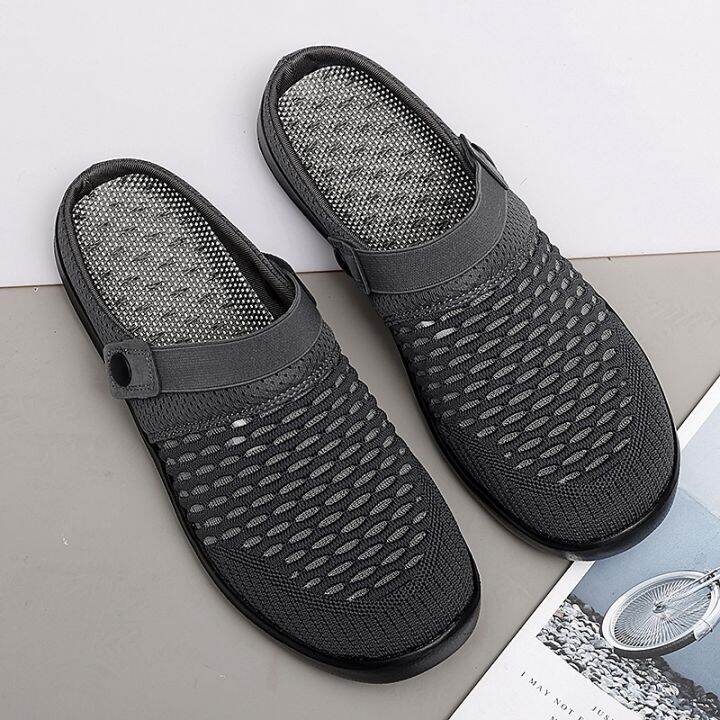 cc-strongshen-men-sandals-mesh-breathable-padded-beach-flip-flops-shoes-flat-slippers-lighted