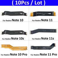 10ชิ้น/ล็อตของแท้เหมาะสำหรับ Xiaomi Redmi Note 10 10S 11S Pro 4G 5G หลัก FPC จอ LCD เชื่อมต่อเมนบอร์ดเฟล็กซ์ริบบอน