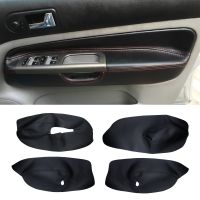 Right Hand Drive 4 Doors Car Microfiber Leather Armrest Cover For VW Golf 4 MK4 Jetta 1998 - 2005 Door Armrest Panel Cover Trim Towels