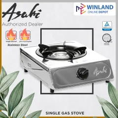 ASAHI by Winland Cast Iron Gas Stove 2 Adjustable Gas valve C-30