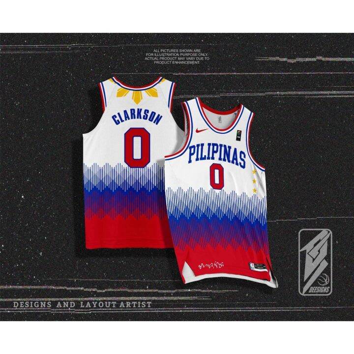 NEW PILIPINAS CLARKSON PBA BASKETBALL JERSEY FREE CUSTOMIZE OF NAME AND