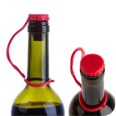 【☸2023 New☸】 liuaihong ขวดเบียร์สดสำหรับใส่ไวน์หมวกขนาดเล็กป้องกันการสูญหายจุกปิดขวดเครื่องปรุงอาหารอุปกรณ์ในครัว