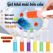 Gel thơm làm sạch khử mùi vệ sinh Diệt khuẩn khử trùng bồn cầu hình bông