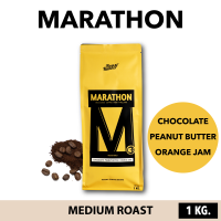 เมล็ดกาแฟ Marathon Coffee Beans (Medium Roast) 1 KG