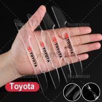 Hot New 4pcs Toyota Car Door Edge Protector, Door Guard Rubber Handle Anti Scratch Protector Film Sticker for Innova/Rush/Wigo/Yaris/Fortuner/Vios/Altis/Corolla/Cross/Hiace zhi