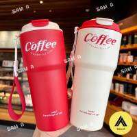 ?พร้อมส่ง? กระบอกน้ำ (Coffee) กระบอกน้ำเก็บอุณหภูมิ สแตนเลส 304 ขนาด 620 ml BZ-3805