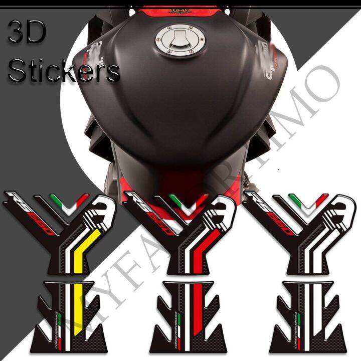 สำหรับ-aprilia-rs660-rs-660แผ่นถังน้ำมันมอเตอร์ไซค์สติกเกอร์สติ๊กเกอร์ลอกรูปแบบถูน้ำมันเชื้อเพลิงชุดป้องกันเข่า