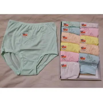 SOEN Panty Bikini original 6pcs and 12 pcs for teens& adult random design  plain and print.