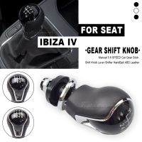 Botão Manual em Couro Lever Shifter Pen Seat Ibiza IV (6j) 5 Velocidades 6 Velocidades 2009 2010 2011 2012 2013 2014 2015 2016 2017