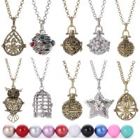 Mexico Chime Relaxing Musical Caller Locket Pregnancy Necklace for Aromatherapy