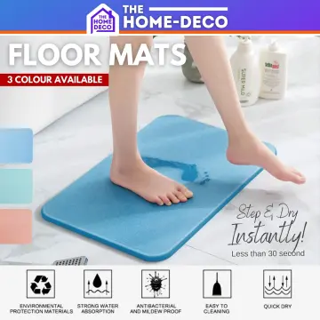 SIMPLYBEST Japan Diatomaceous Earth Mat Anti-Slip Fast Dry