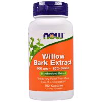 Now Foods Willow Bark 400Mg 100แคปซูล