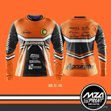 In stock] 2023 design Abu Garcia Edition Fishing Jersey OutFit Sublimation, Clothes Anti-UV fishing, Baju Pancing Long Sleeve