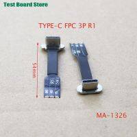 Test Board 1pcs Type-C 3Pin Wireless Charging Socket FPC Cable With Resistor R1 For Samsung LG Motorcycle Fast Plug Wires  Leads Adapters