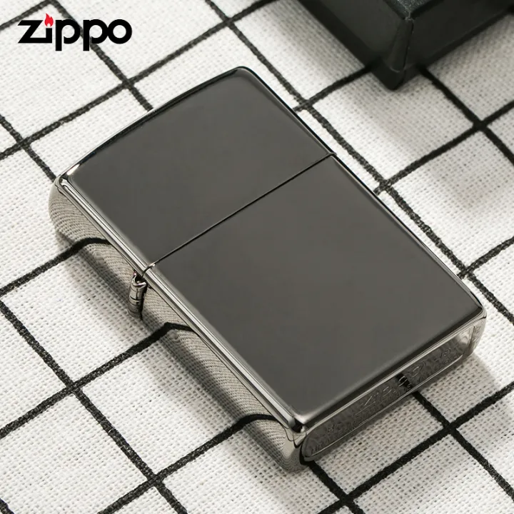 Zippo Classic Black Ice Design Windproof Pocket Lighter Zippo 150（ Lighter Without Fuel Inside