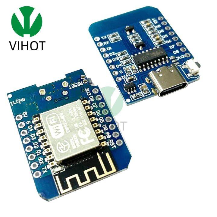 Mini D1 Mini NodeMcu WIFI ESP-12F Module ESP8266 Development Board TYPE ...