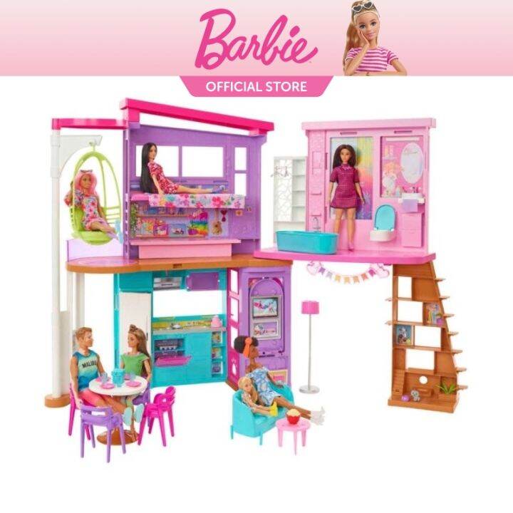 Barbie Vacation House Fully Furnished Playset | Lazada