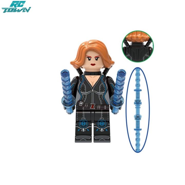 minifigures-แม่ม่ายดำใหม่ของเล่นบล็อกตัวต่อซูเปอร์ฮีโร่