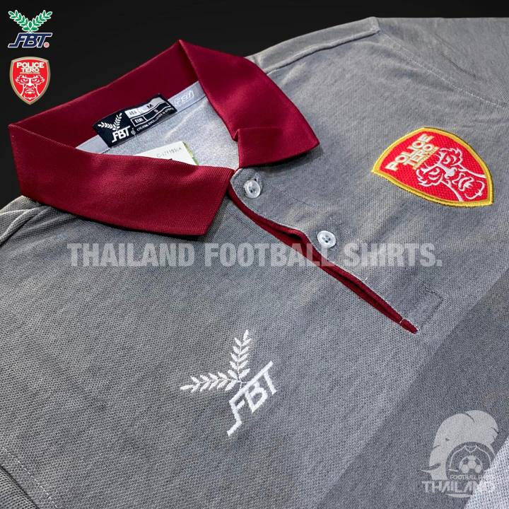 fbt-เสื้อโปโลสต๊าฟและนักเตะสโมสรโปลิศเทโร-เอฟซี-2018-สินค้าของแท้100