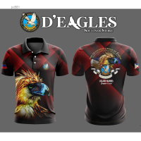 2023 Fraternal Order Summer of Eagles POLO Shirt Philippine Eagles Full Sublimation 3D Summer T-Shirt Polyester material Short Sleeve Tee（Contactthe seller, free customization）high-quality