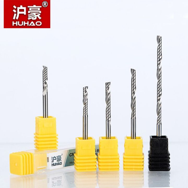 huhao-10pcs-3-175mm-shank-milling-cutter-เครื่องมือ-cnc-แกะสลัก-router-bit-carbide-end-mill-router-bit-สําหรับ-wood-mdf