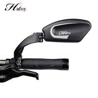 Hafny Bicycle Handlebar Side Safety Rearview Mirror Cycling Stainless Steel Len Blind Spot Mirrors MTB Flexible Rear View Mirror