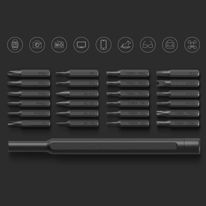 xiaomi-mijia-wiha-screwdriver-kit-daily-use-24-precision-magnetic-bits-mi-screw-driver-smart-home-set-al-box