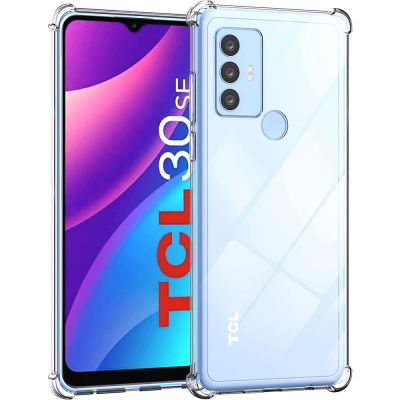 ซองนุ่มกันกระแทกเคสสำหรับ TCL 20R 5กรัม TCL 20 Pro 20S 20AX TCL 30 SE 30E 40SE 40XE 305 306 403 405 406 408เคส10L TCL