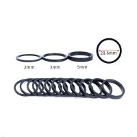 1 1/8 Fork Bicycle Steerer Tube Fine Tuning Washers Black Anodized Aluminum Machined MTB BMX Headset Spacers