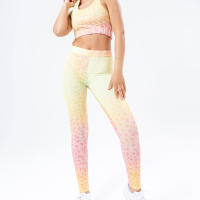 WOMENS LEGGINGS - RAINBOW DALMATIAN