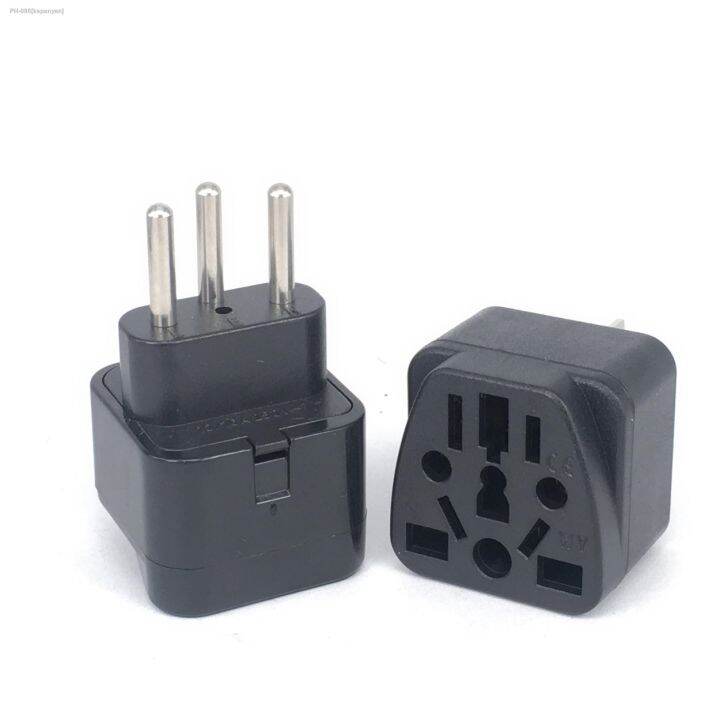 Universal 3pin Switzerland Conversion Plug Adapter UK/US/EU/AU To ...