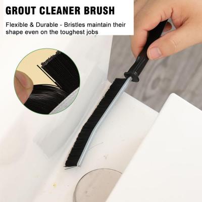 1pcs Crevice Brush Deep Cleaning Brush Multi-purpose Window Scrub Tile Corner Tool Long Brush Dirt Fine Handle Cleaning Brush Gap I4A7