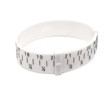 Plastic Bracelet Sizer Gauge Adjustable Bangle Measures 15-25cm