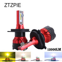 ZTZPIE 110W Super Bright Turbo H1 H7 H11 H4 Led Lamp 20000LM Car LED Headlight H13 H7 9007 Led Bulbs 9004 90005 Auto Light 2PCS