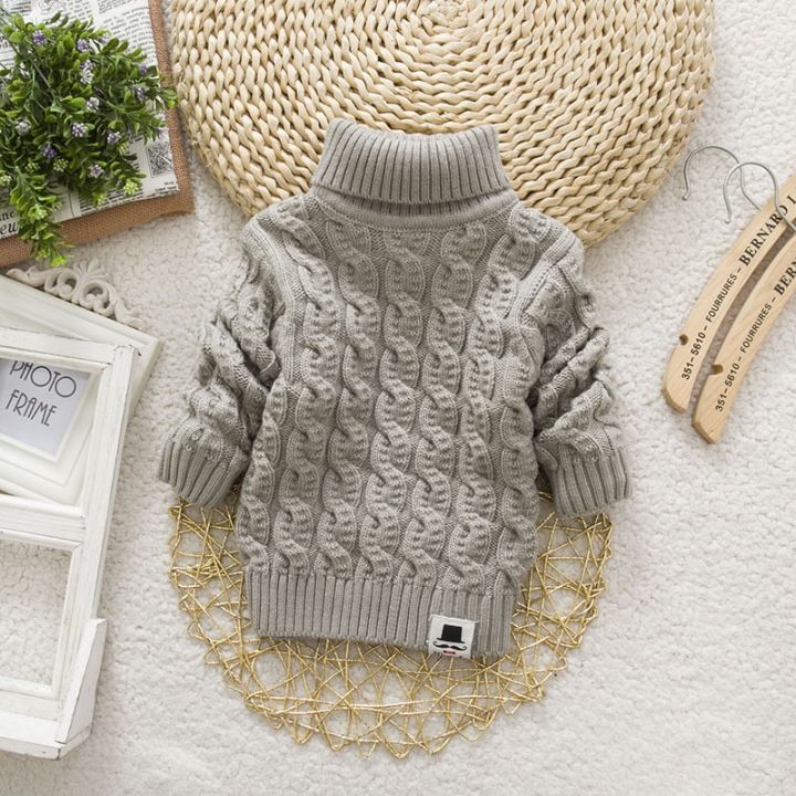 kids-boy-girl-solid-sweater-tricots-turtleneck-pullover-baby-winter-tops-solid-color-sweaters-autumn-boy-girl-warm-sweater-3-6t