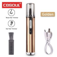 ZZOOI Nose Hair Trimmer Electric Rechargeable Nose Trimmer Men Shaver Razor Women Epilator Cutter Waterproof